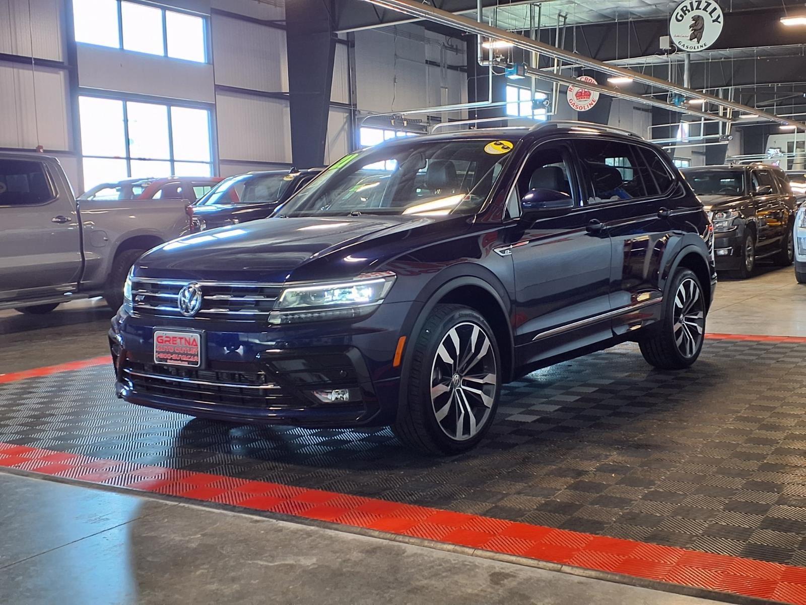 2021 VOLKSWAGEN TIGUAN - BLUE exterior view 3