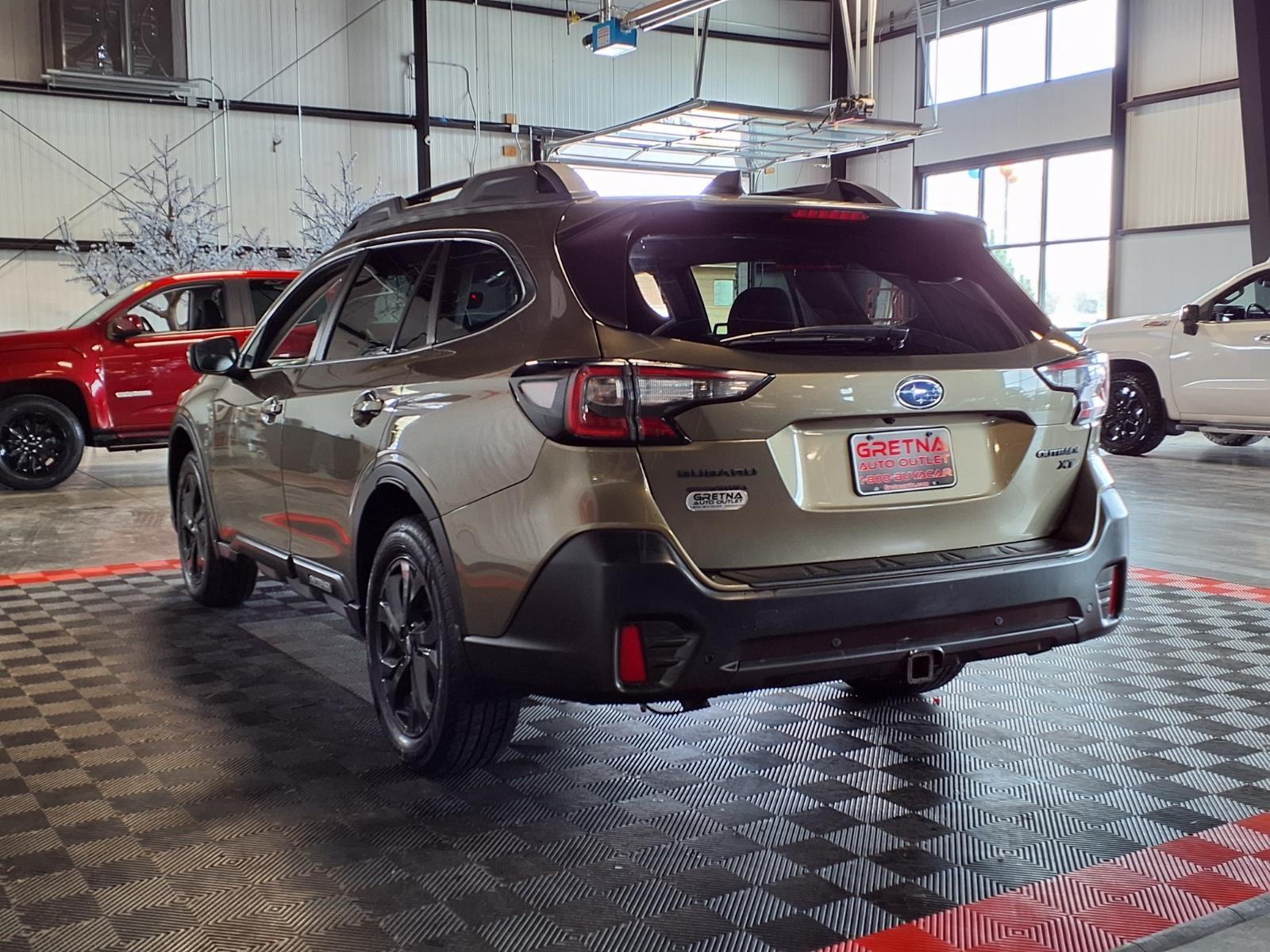 2020 Subaru Outback Onyx Edition XT - Autumn Green Metallic exterior view 5