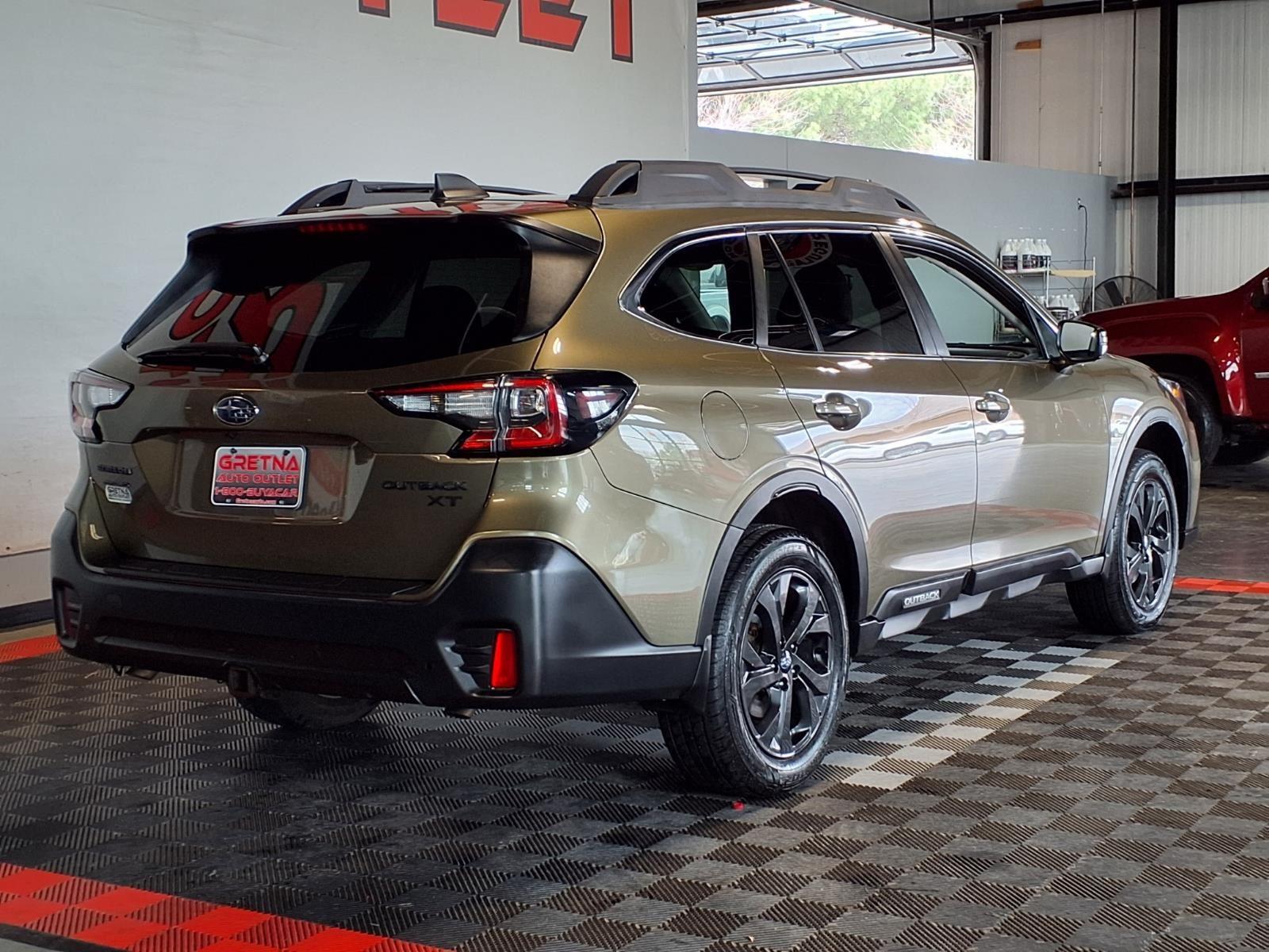 2020 Subaru Outback Onyx Edition XT - Autumn Green Metallic exterior view 8