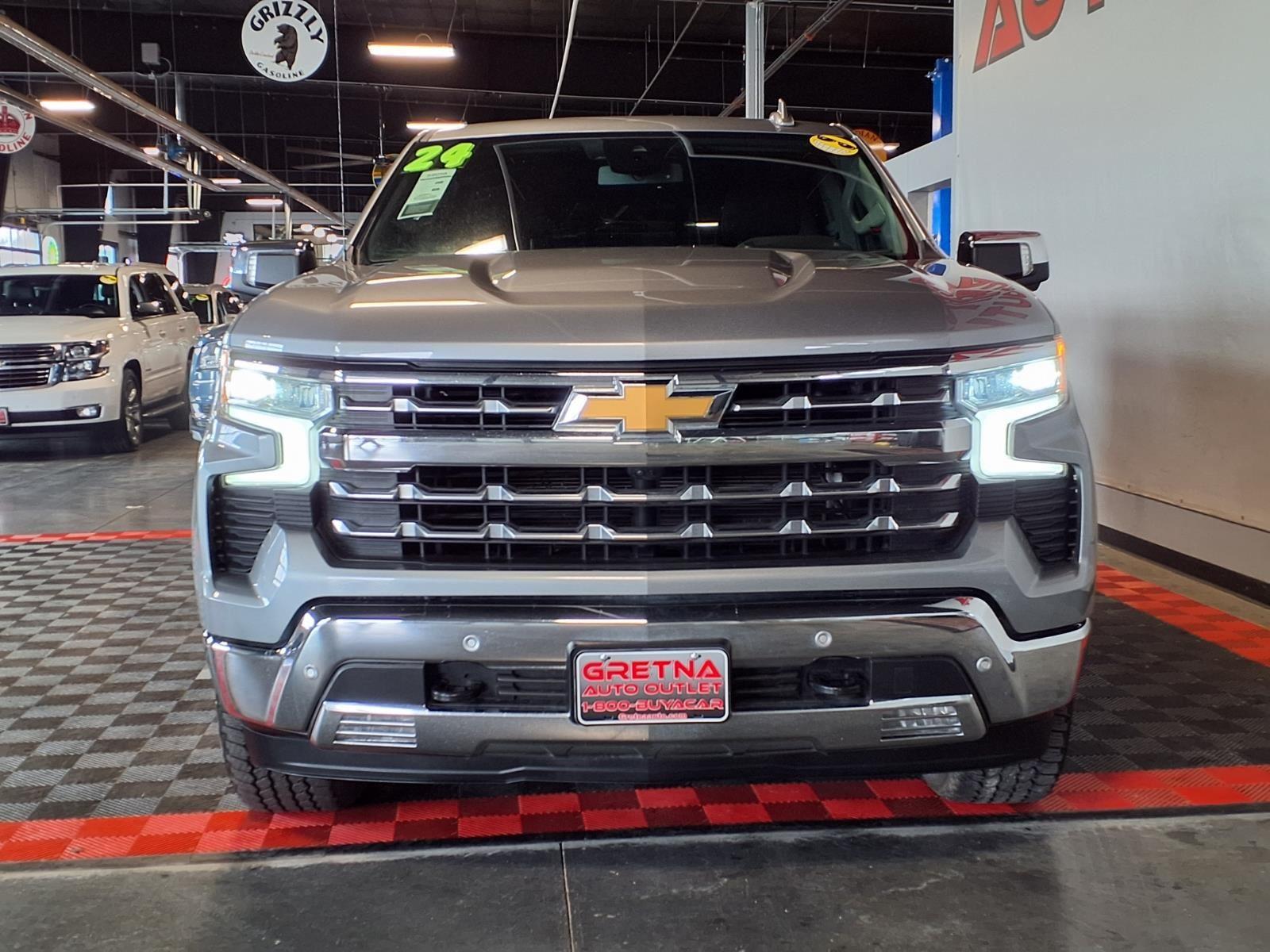 2024 Chevrolet Silverado 1500 LTZ - Sterling Gray Metallic exterior view 2