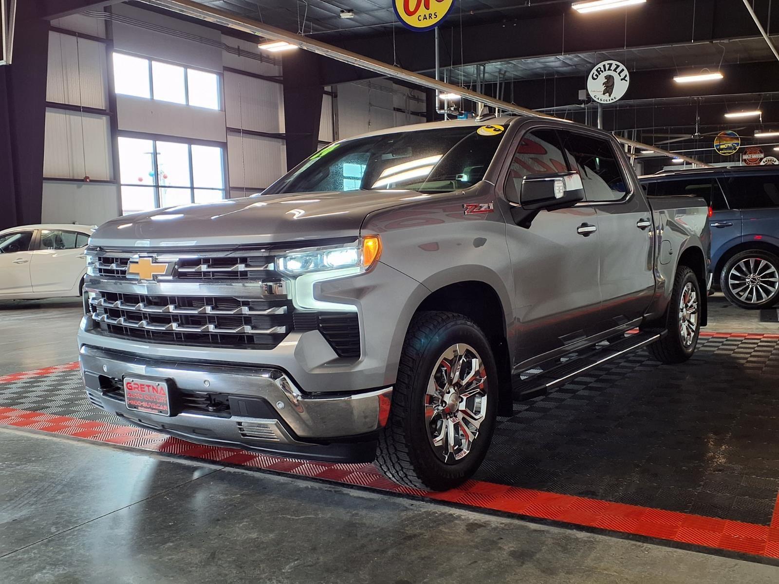 2024 Chevrolet Silverado 1500 LTZ - Sterling Gray Metallic exterior view 3
