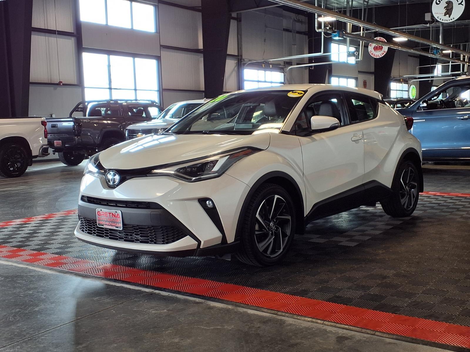 2020 Toyota C-HR Limited - Blizzard Pearl exterior view 3