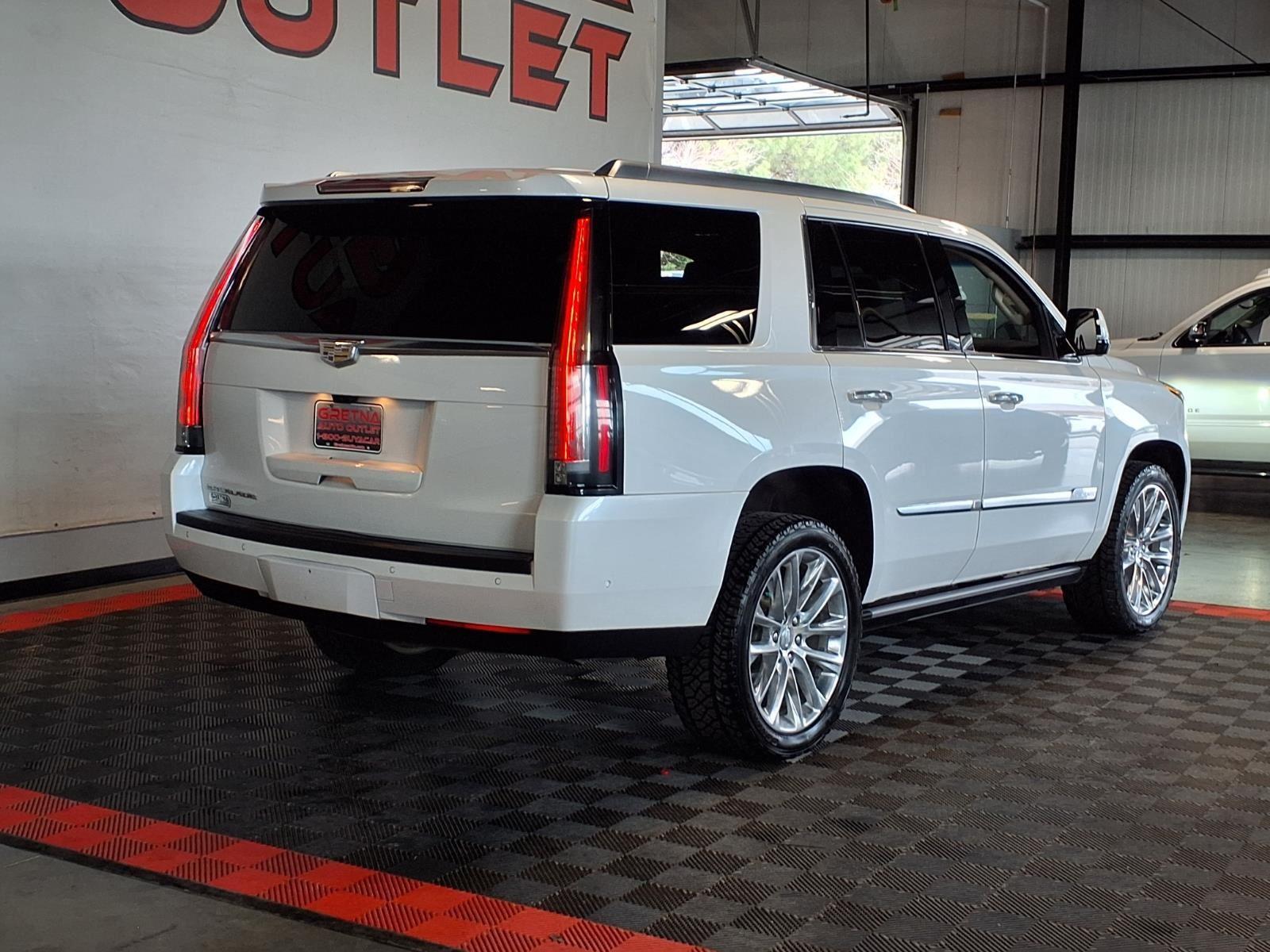 2018 Cadillac Escalade Premium Luxury - Crystal White Tricoat exterior view 8