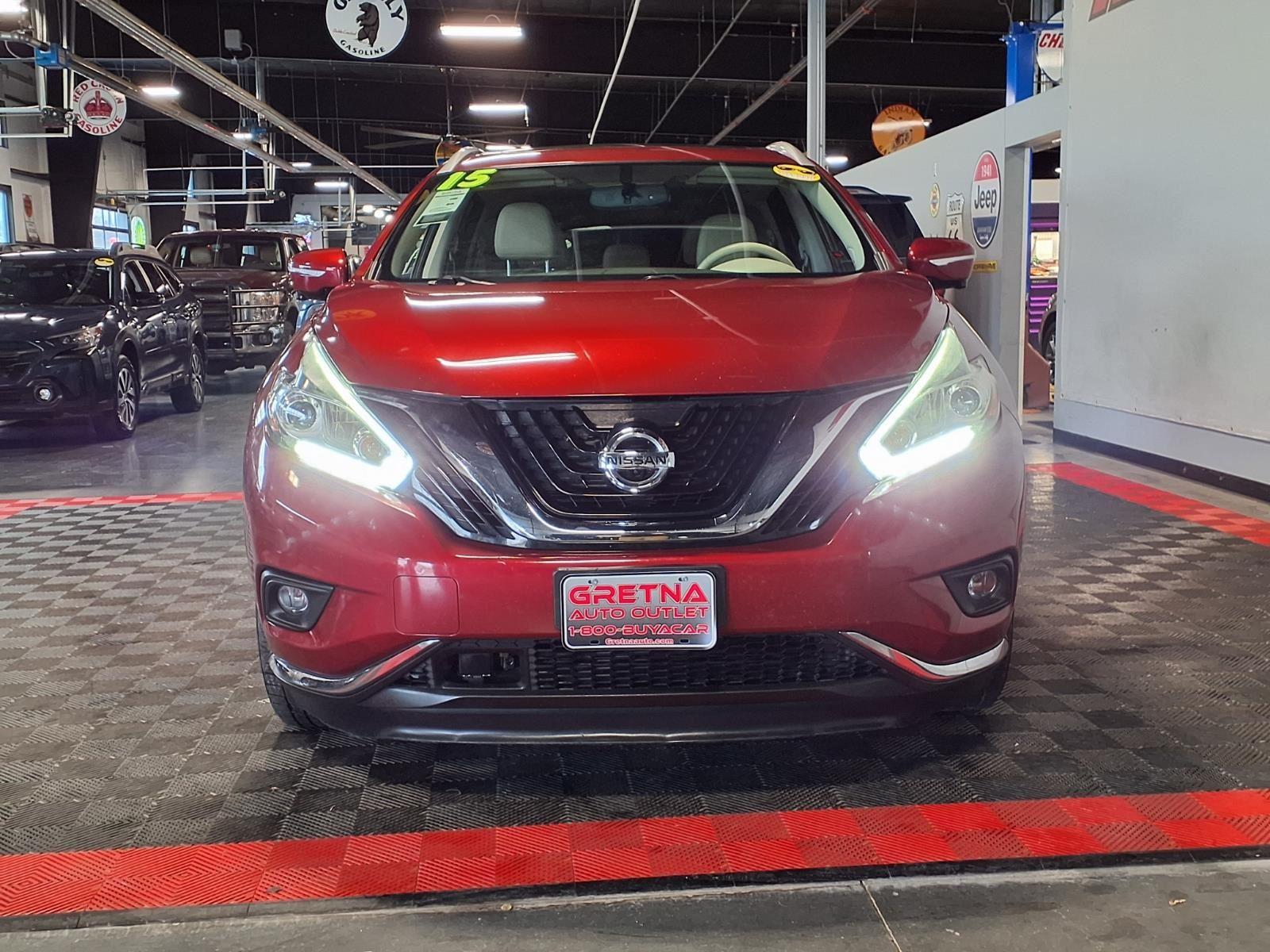 2015 Nissan Murano Platinum - Cayenne Red Metallic exterior view 2