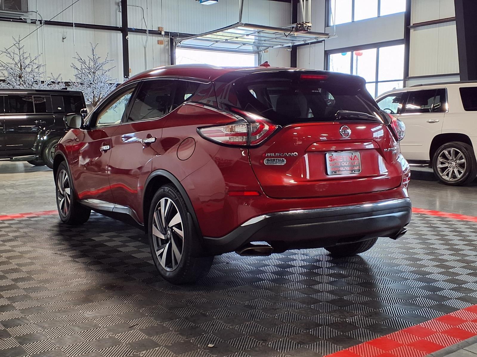 2015 Nissan Murano Platinum - Cayenne Red Metallic exterior view 4