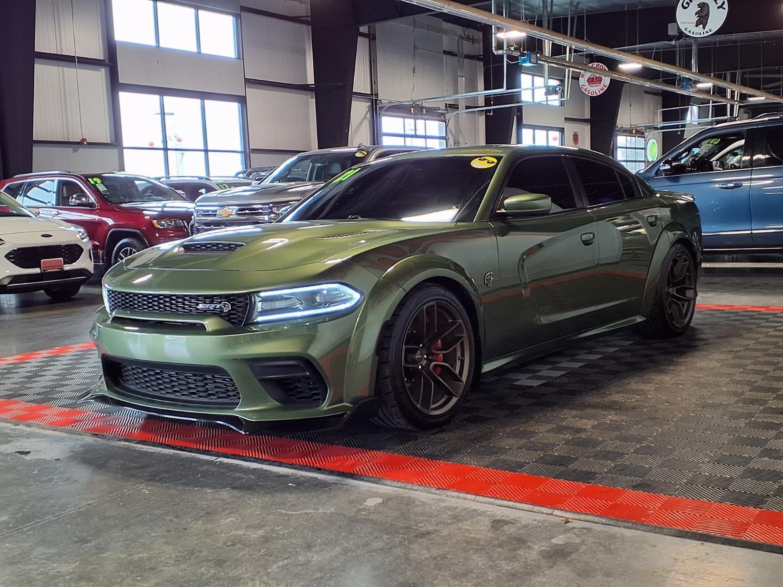 2021 Dodge Charger SRT Hellcat Redeye Widebody - F8 Green exterior view 3