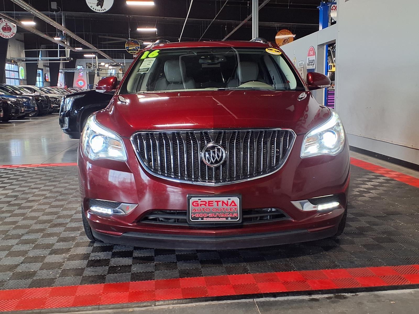 2016 Buick Enclave Premium - Crimson Red Tintcoat exterior view 2