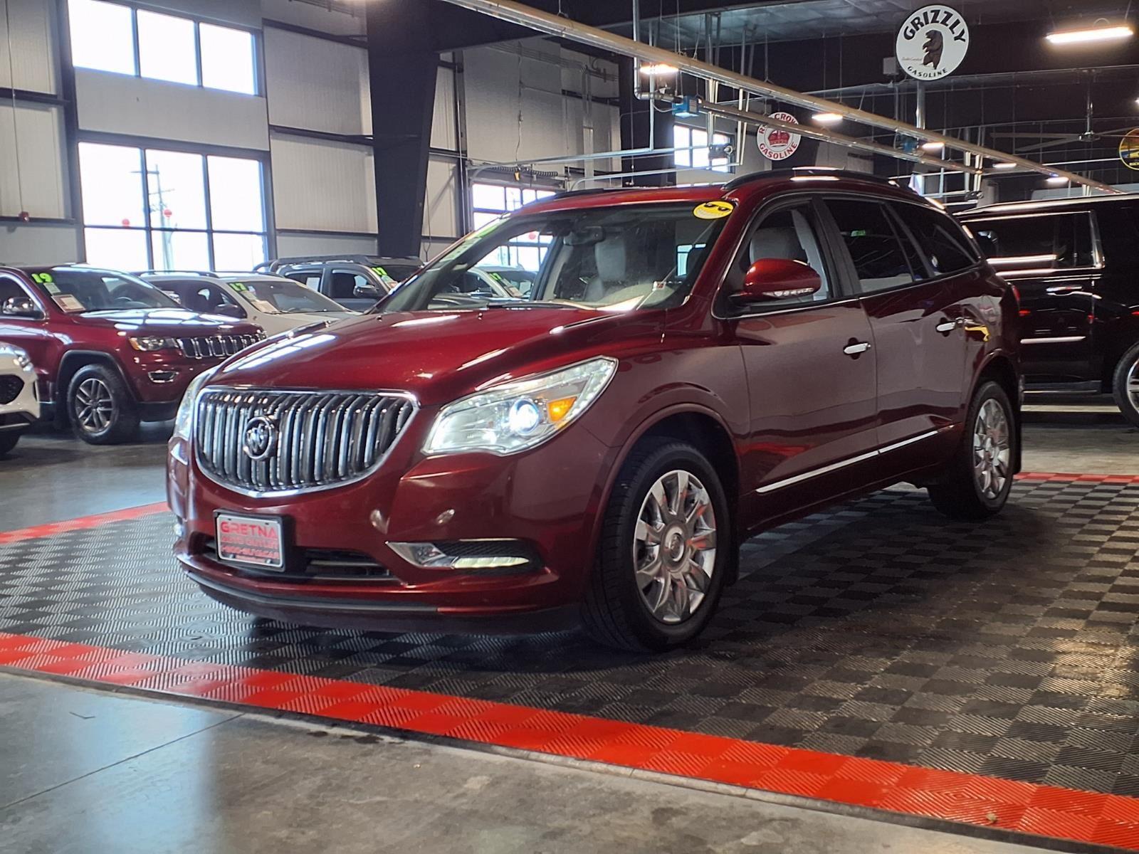 2016 Buick Enclave Premium - Crimson Red Tintcoat exterior view 3