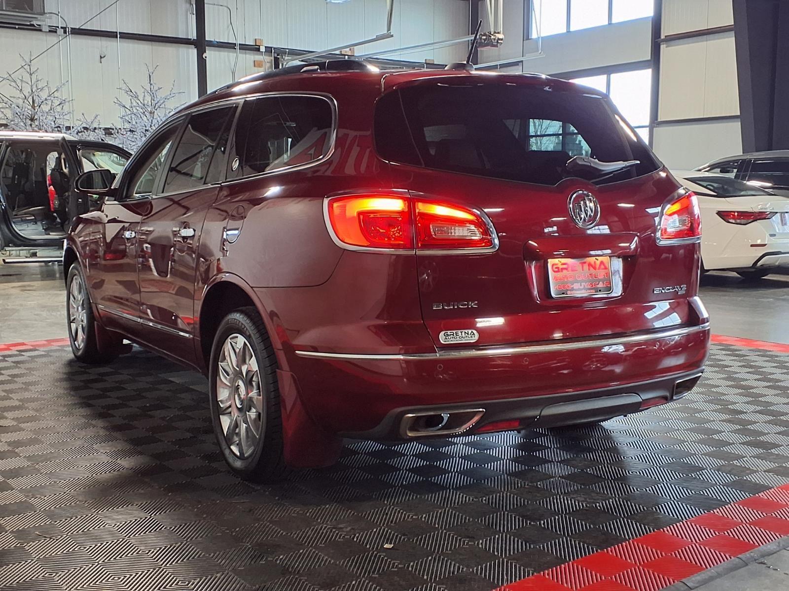 2016 Buick Enclave Premium - Crimson Red Tintcoat exterior view 4