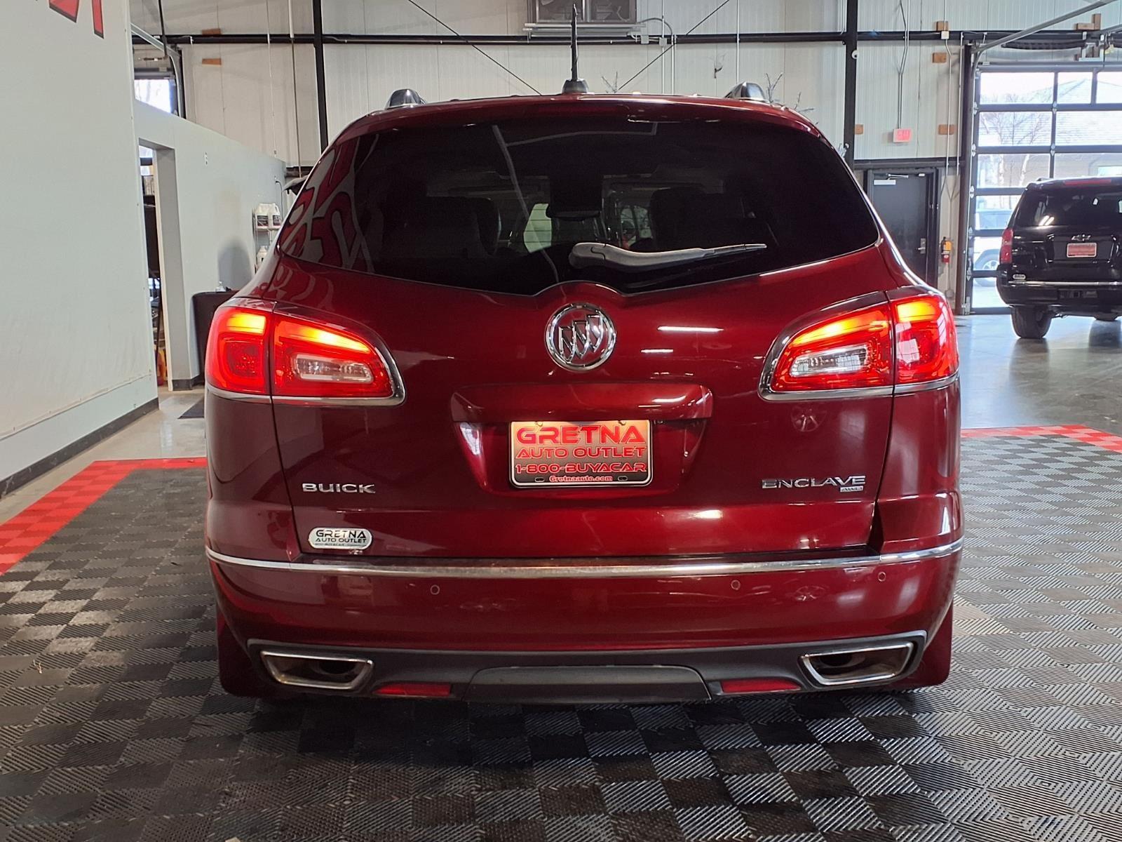 2016 Buick Enclave Premium - Crimson Red Tintcoat exterior view 5