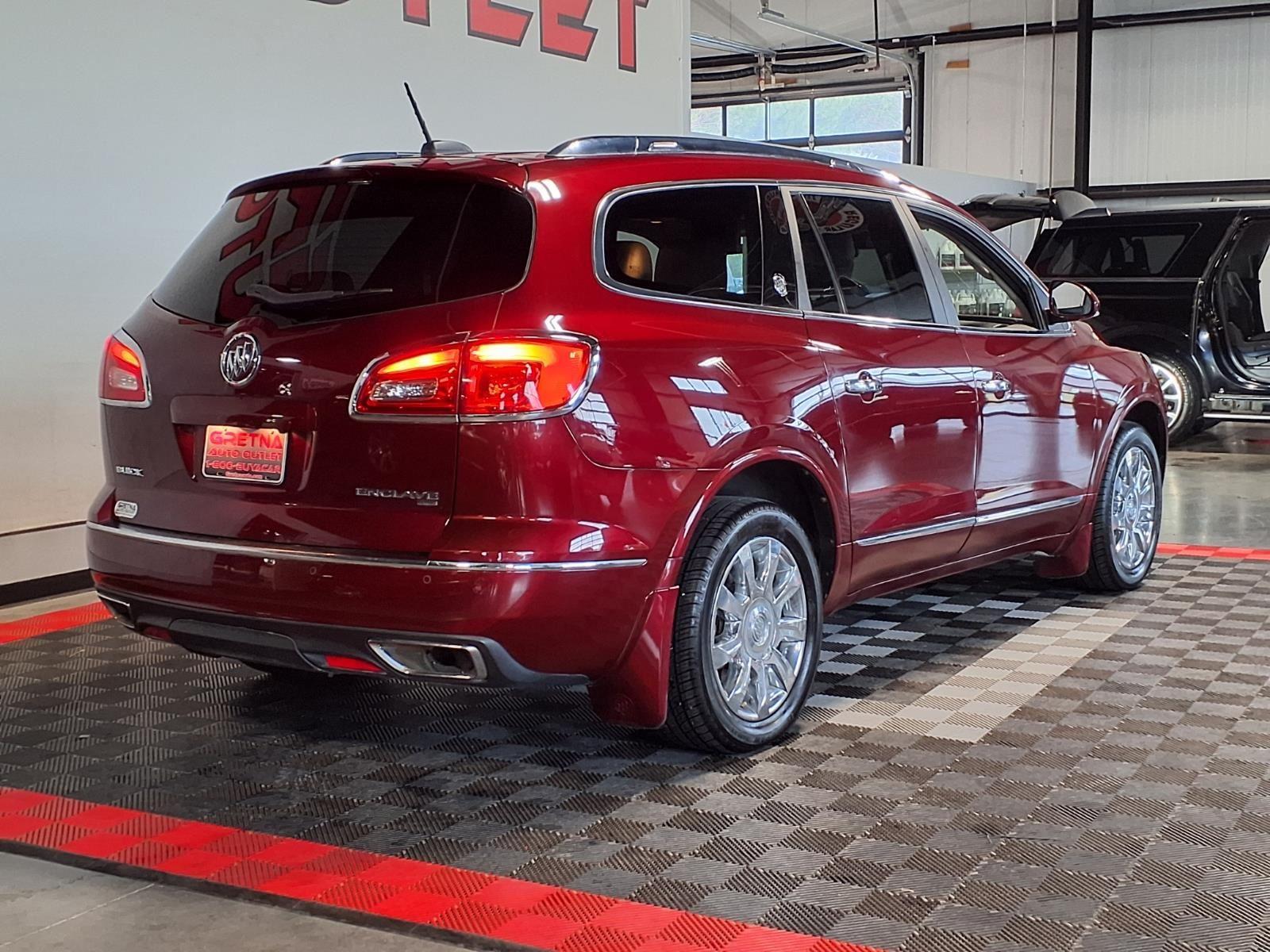 2016 Buick Enclave Premium - Crimson Red Tintcoat exterior view 8