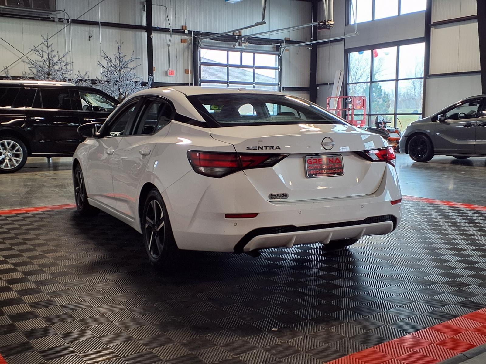 2025 Nissan Sentra SV - Fresh Powder exterior view 4