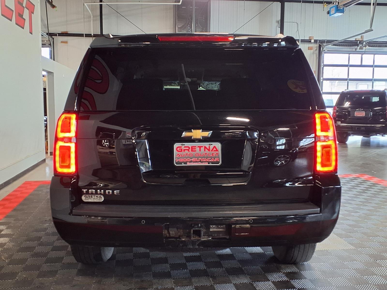 2017 Chevrolet Tahoe LT - Black exterior view 5
