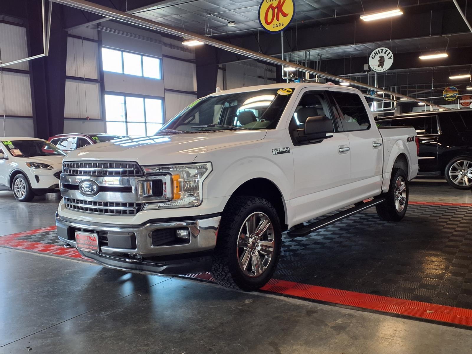 2018 Ford F-150 XLT - Oxford White exterior view 3