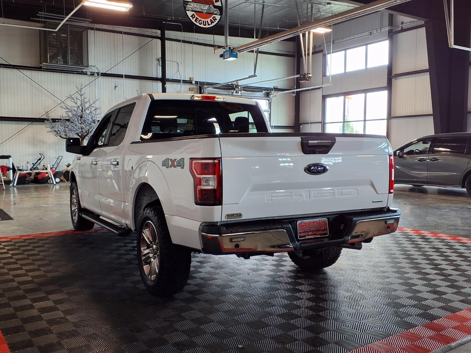2018 Ford F-150 XLT - Oxford White exterior view 4