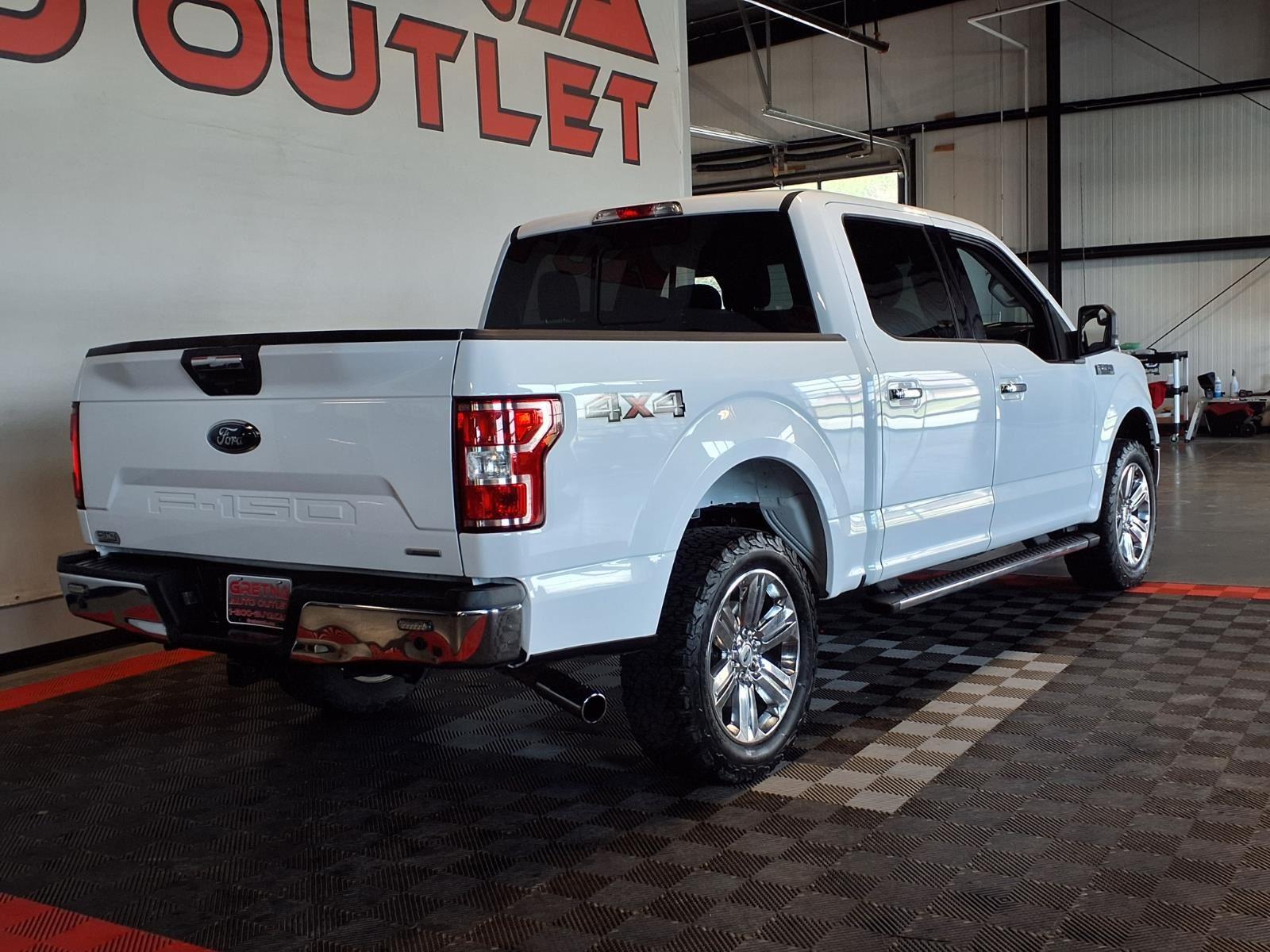 2018 Ford F-150 XLT - Oxford White exterior view 7