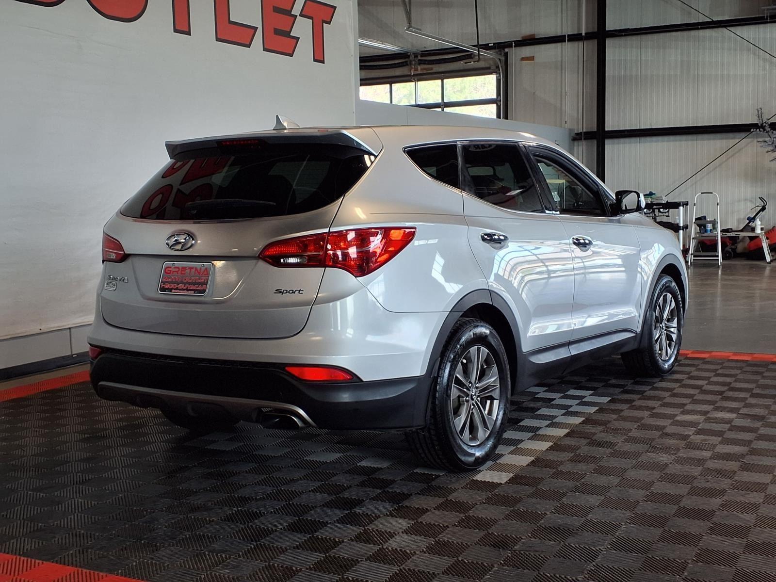 2014 Hyundai Santa Fe Sport - Moonstone Silver exterior view 4