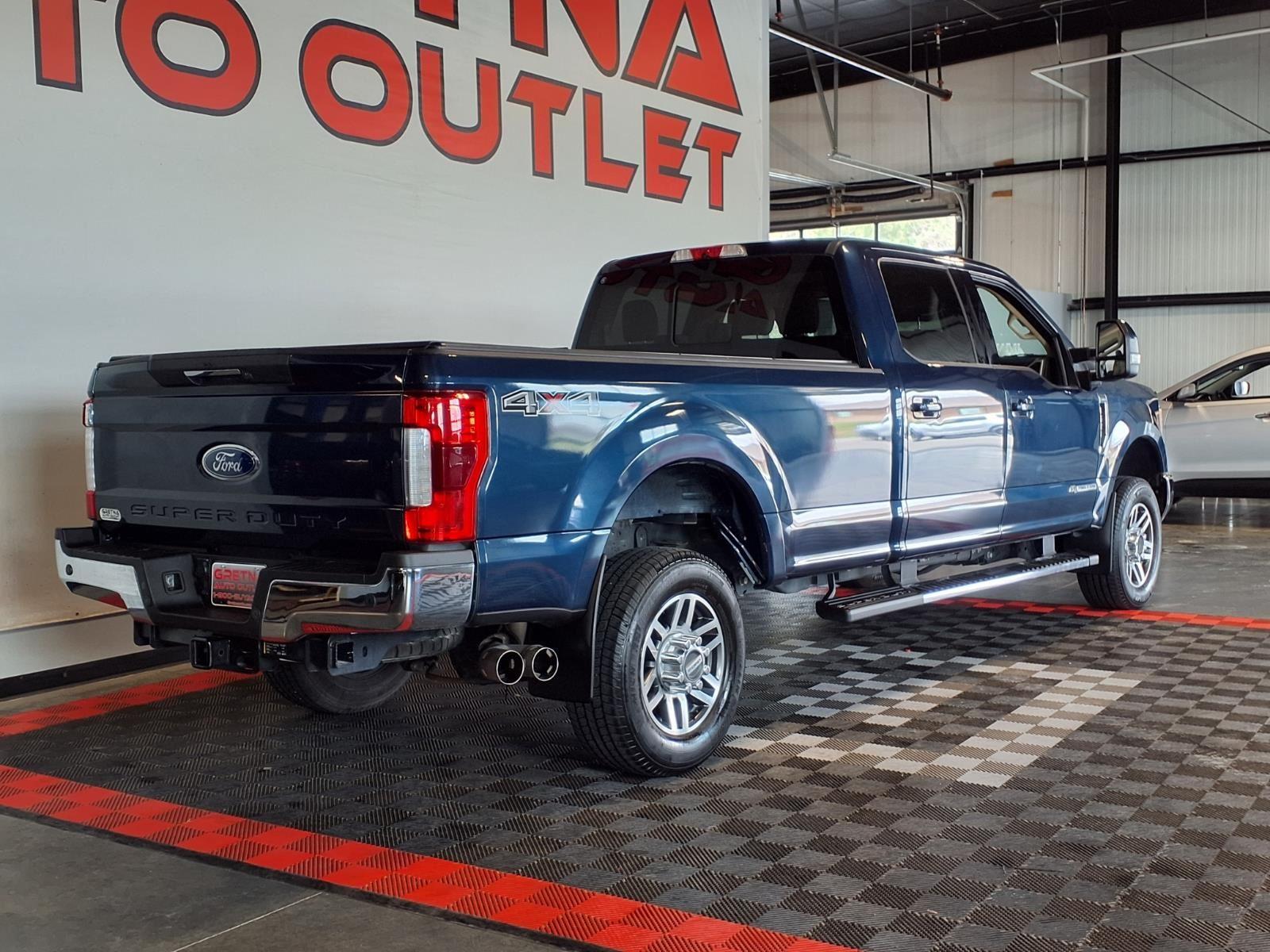 2019 Ford Super Duty F-350 SRW LARIAT - Blue Jeans Metallic exterior view 7