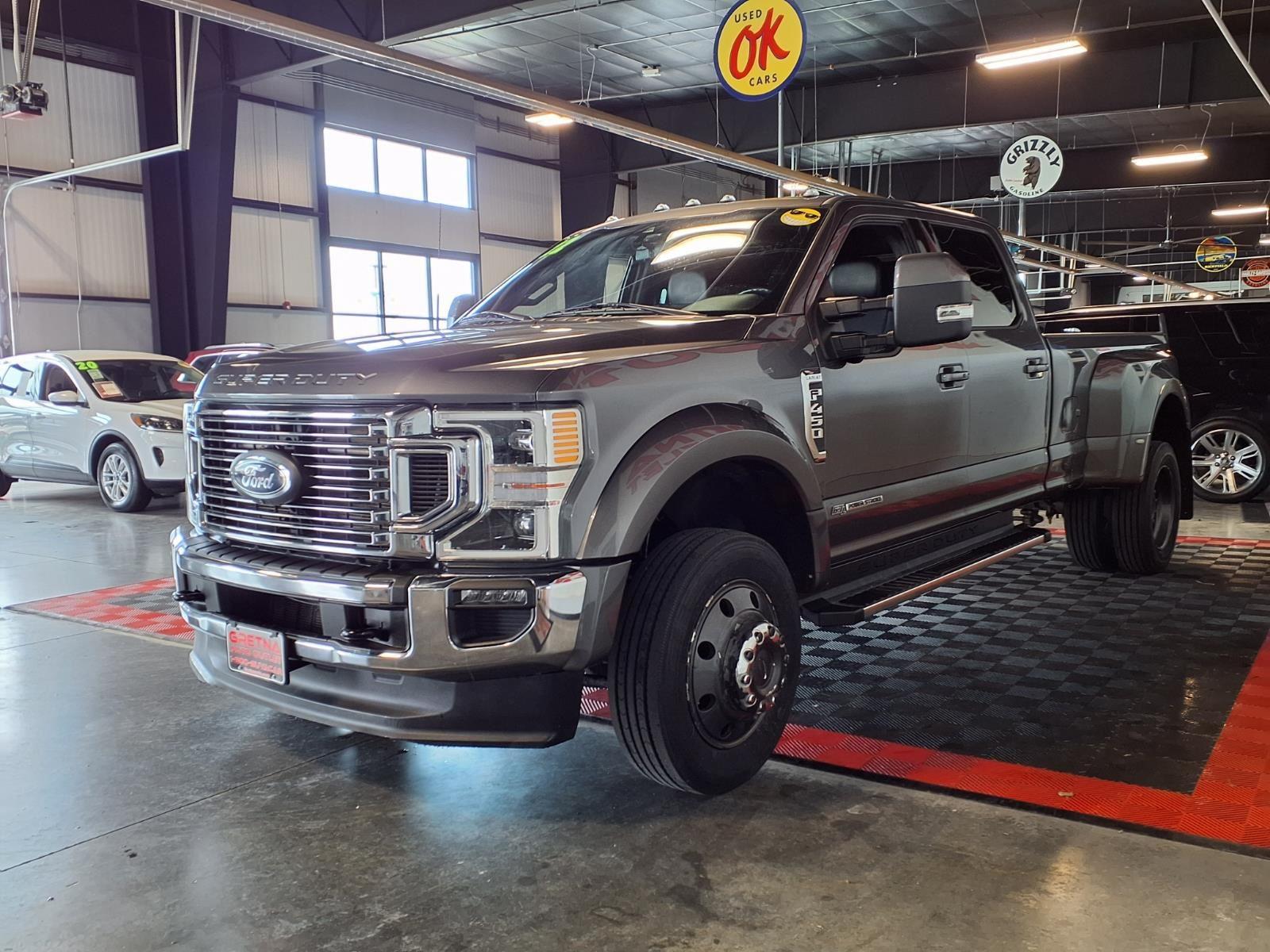 2022 FORD F-450 SUPER DUTY - GRAY exterior view 3