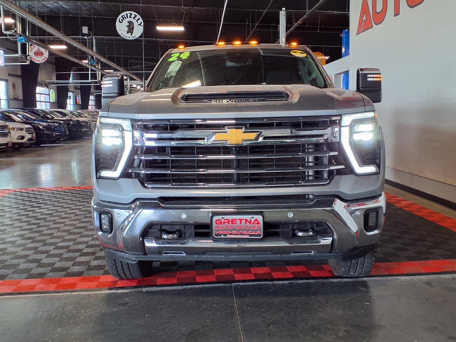 2024 Chevrolet Silverado 2500HD LTZ - Sterling Gray Metallic exterior view 2