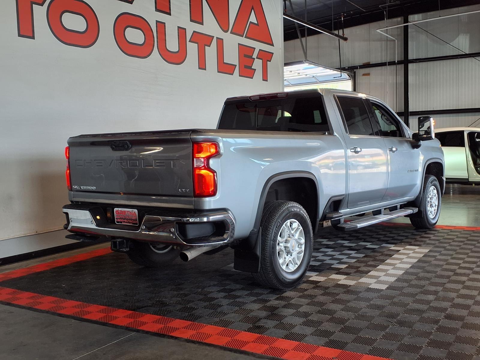 2024 Chevrolet Silverado 2500HD LTZ - Sterling Gray Metallic exterior view 7
