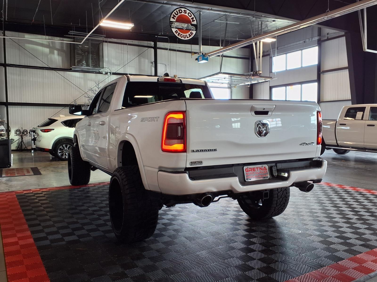 2022 Ram 1500 Laramie - Ivory White Tri-Coat Pearlcoat exterior view 4