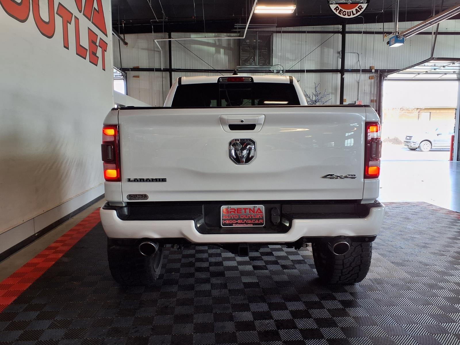 2022 Ram 1500 Laramie - Ivory White Tri-Coat Pearlcoat exterior view 5
