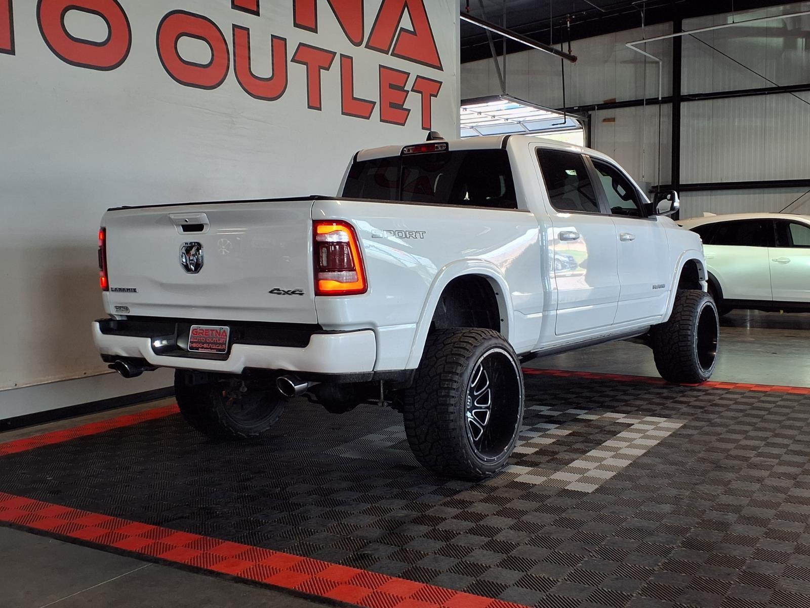 2022 Ram 1500 Laramie - Ivory White Tri-Coat Pearlcoat exterior view 7