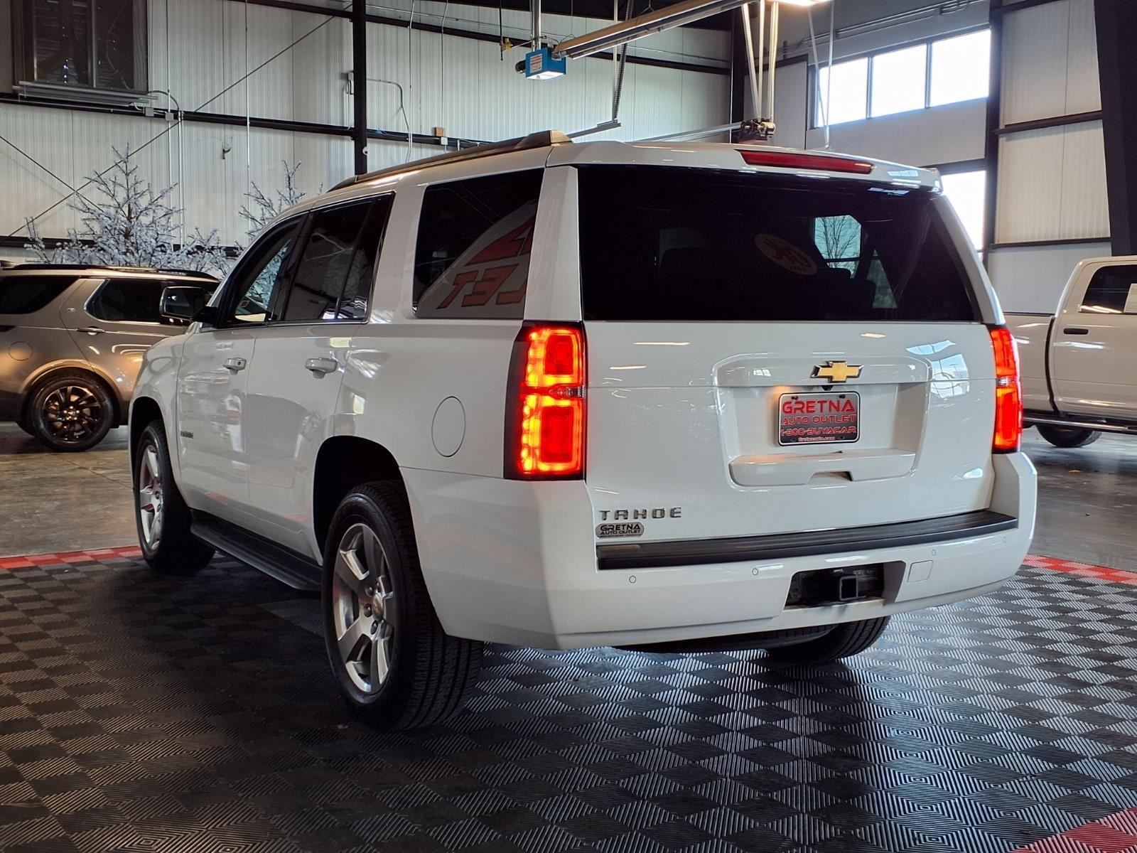 2016 Chevrolet Tahoe LT - Summit White exterior view 4
