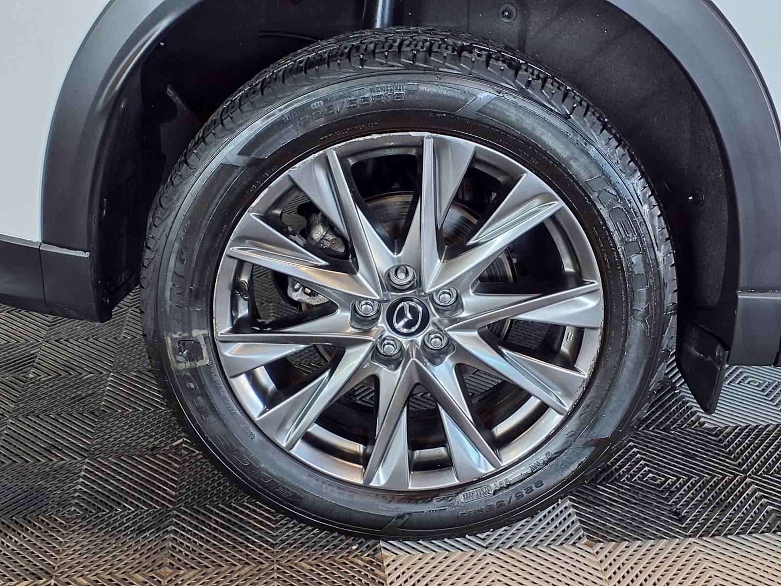 2021 Mazda CX-5 Signature - Snowflake White Pearl Mica exterior view 9