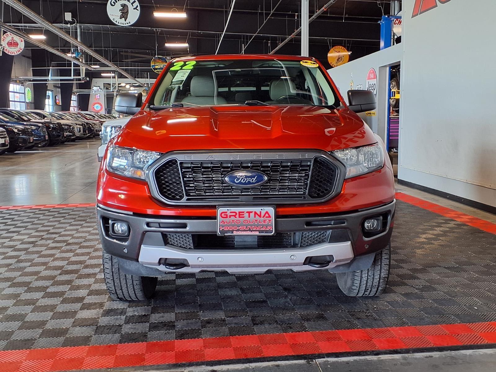 2022 Ford Ranger XLT - Hot Pepper Red Metallic Tinted Clearcoat exterior view 2