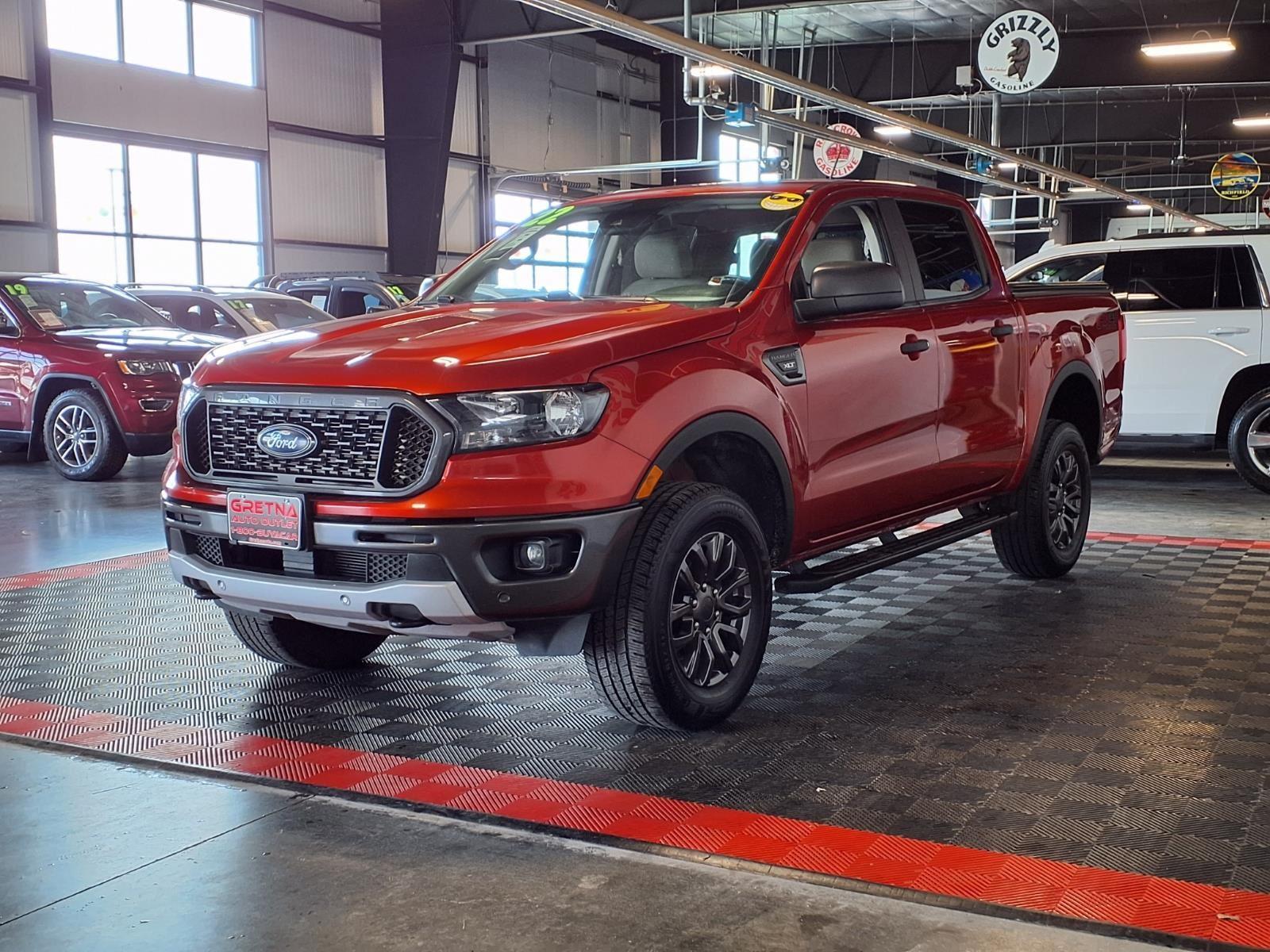2022 Ford Ranger XLT - Hot Pepper Red Metallic Tinted Clearcoat exterior view 3
