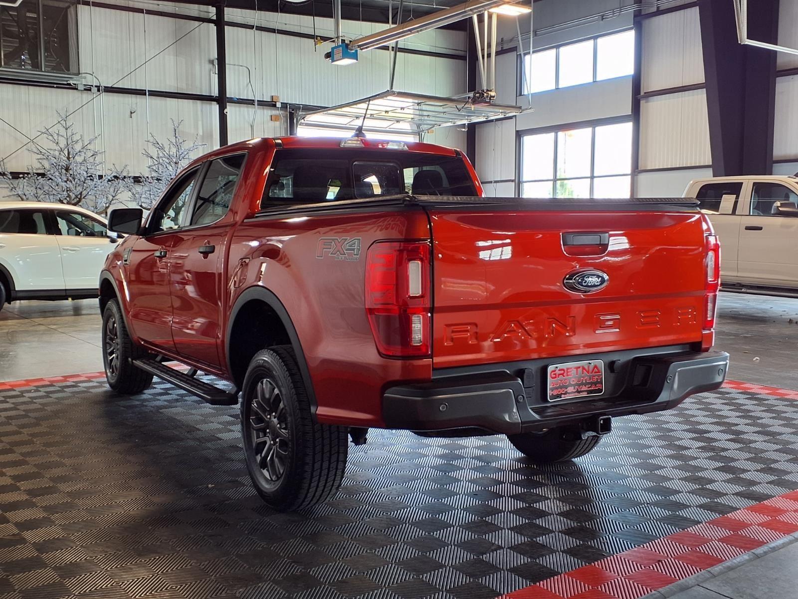 2022 Ford Ranger XLT - Hot Pepper Red Metallic Tinted Clearcoat exterior view 4