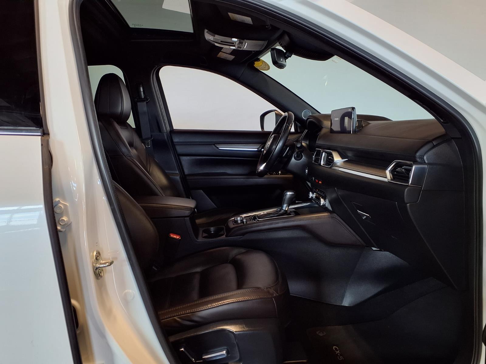 2021 Mazda CX-5 Signature - Snowflake White Pearl Mica exterior view 12