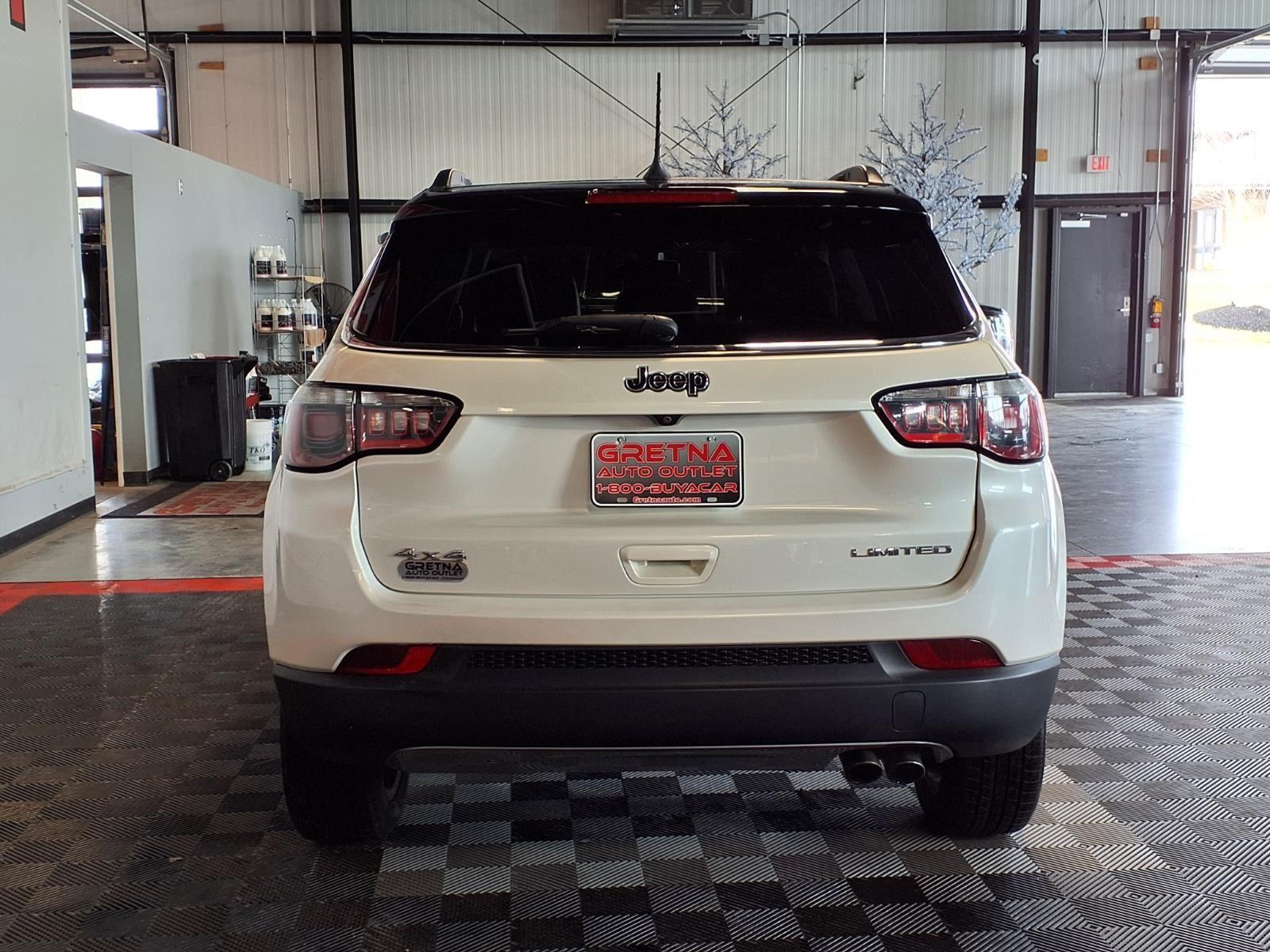 2018 Jeep Compass Limited - Pearl White Tri-Coat exterior view 5