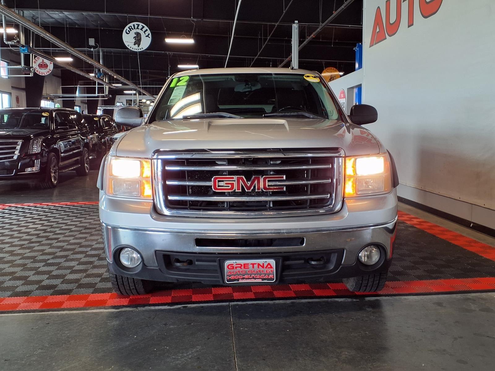 2012 GMC Sierra 1500 SLE - Quicksilver Metallic exterior view 2