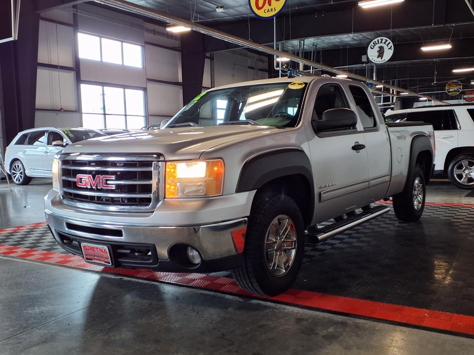 2012 GMC Sierra 1500 SLE - Quicksilver Metallic exterior view 3