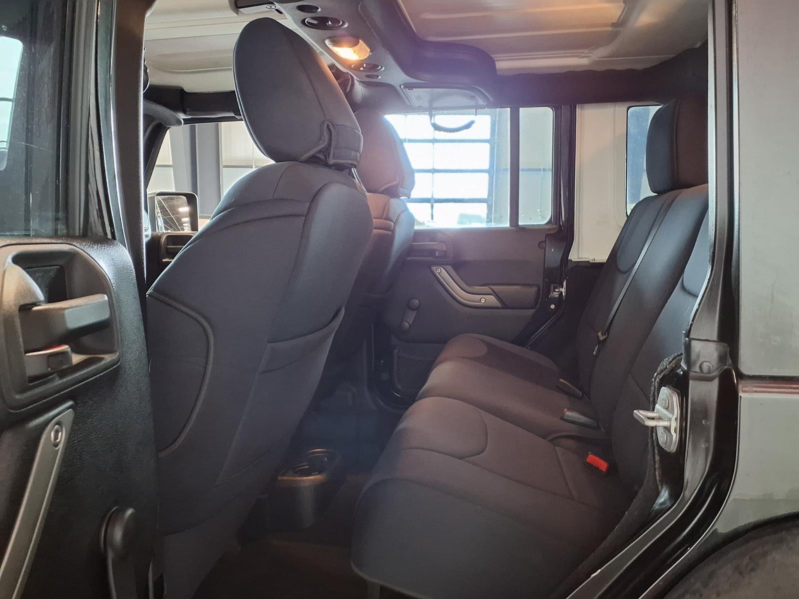 2015 Jeep Wrangler Unlimited Sport - Black Clearcoat exterior view 12