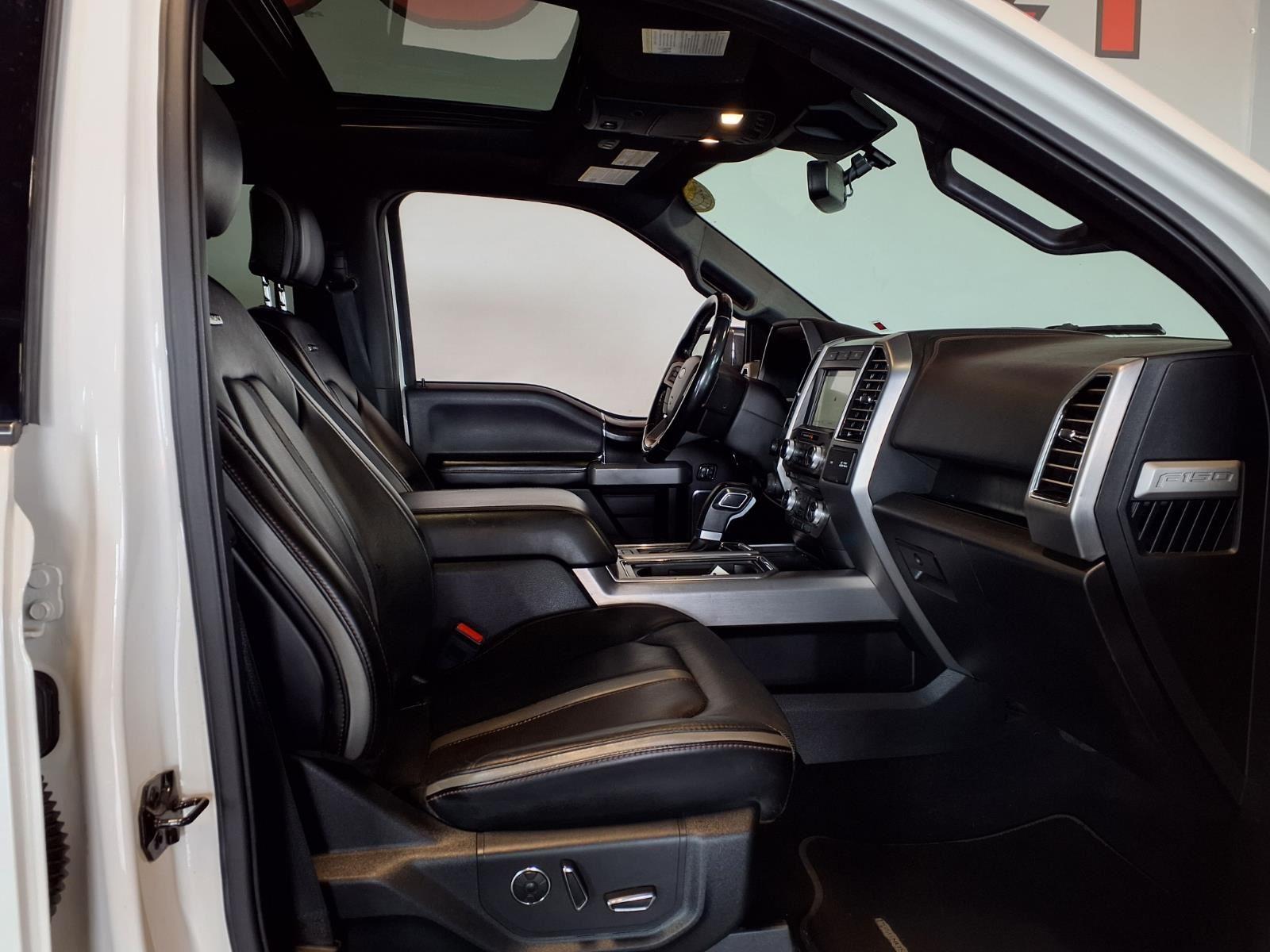 2018 Ford F-150 Platinum - White Platinum Metallic Tri-Coat exterior view 11