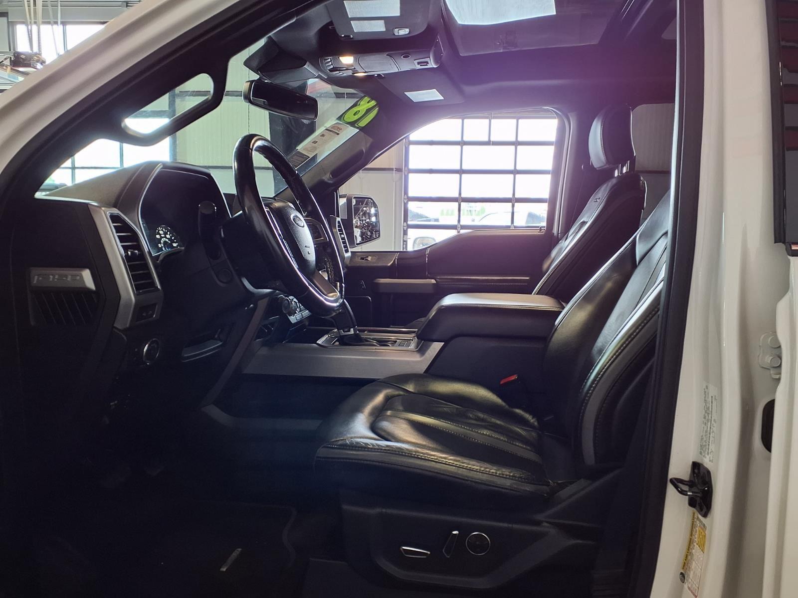 2018 Ford F-150 Platinum - White Platinum Metallic Tri-Coat exterior view 17