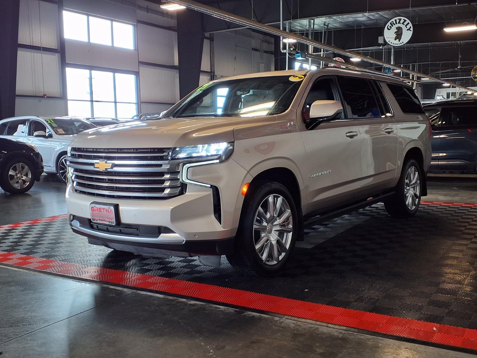 2021 Chevrolet Suburban High Country - Empire Beige Metallic exterior view 3