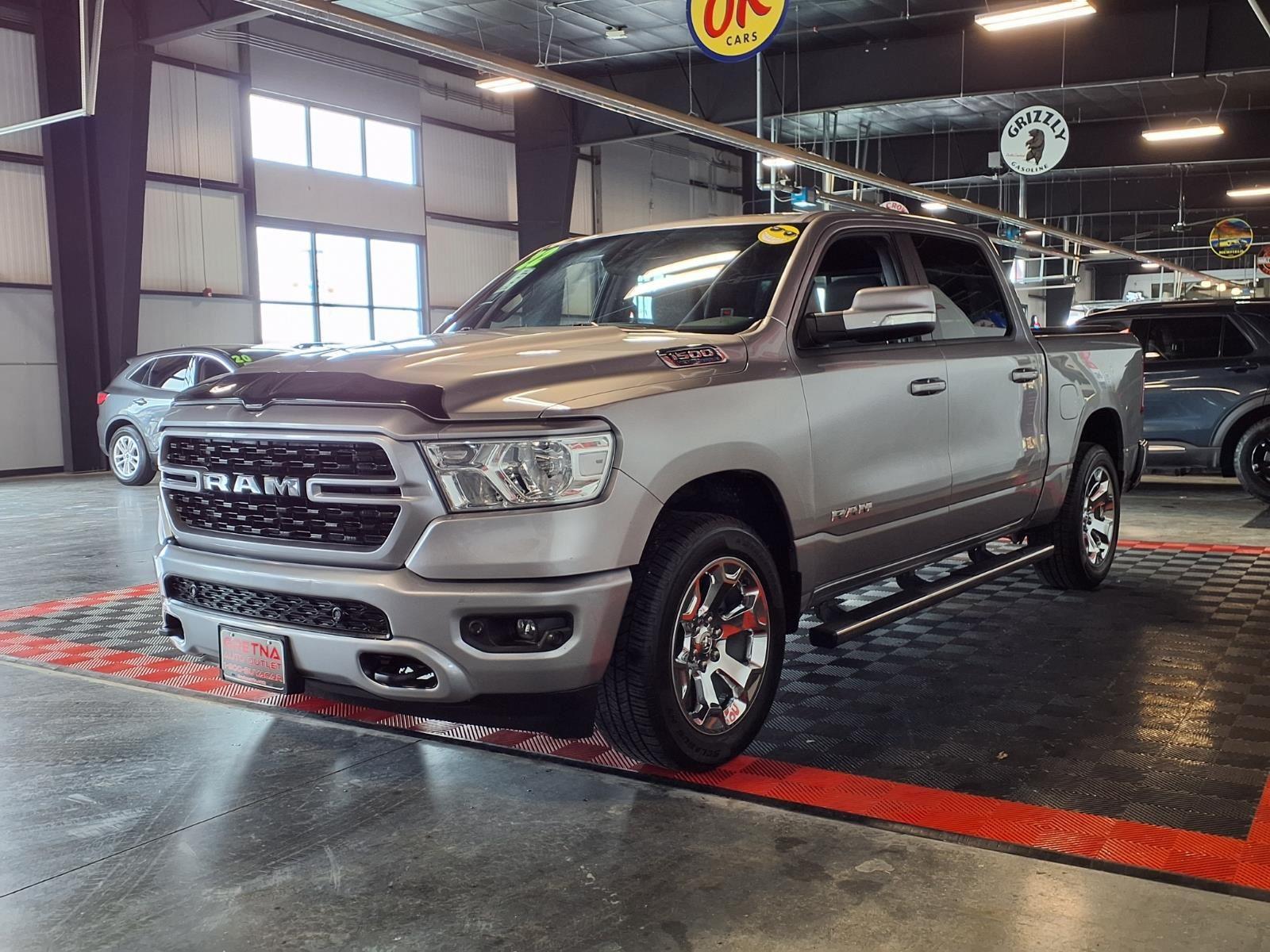 2022 Ram 1500 Big Horn - Billet Silver Metallic Clearcoat exterior view 3