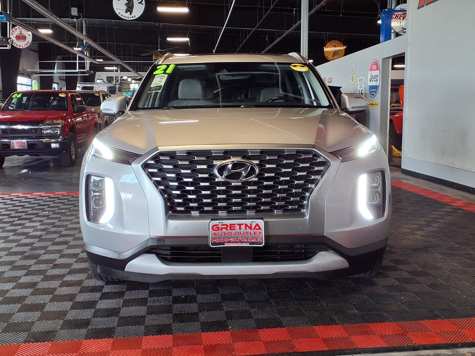 2021 Hyundai Palisade SEL - Typhoon Silver exterior view 2