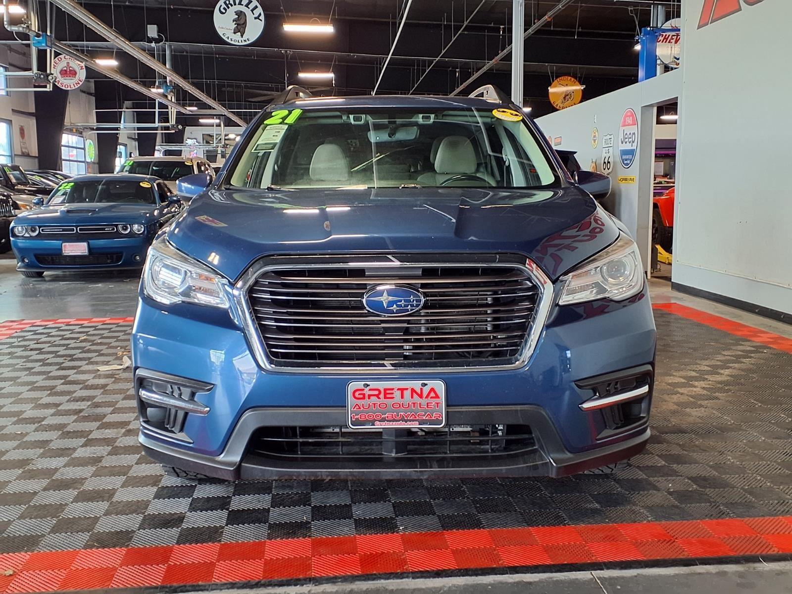 2021 Subaru Ascent Premium - Abyss Blue Pearl exterior view 2