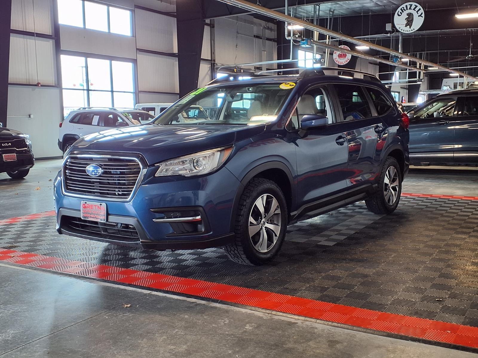 2021 Subaru Ascent Premium - Abyss Blue Pearl exterior view 3