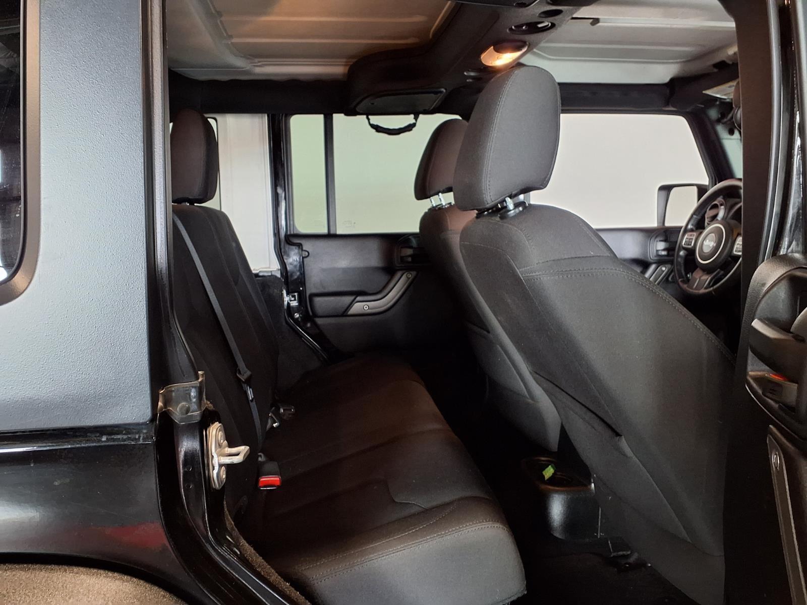 2016 Jeep Wrangler Unlimited Sport - Black Clearcoat exterior view 9