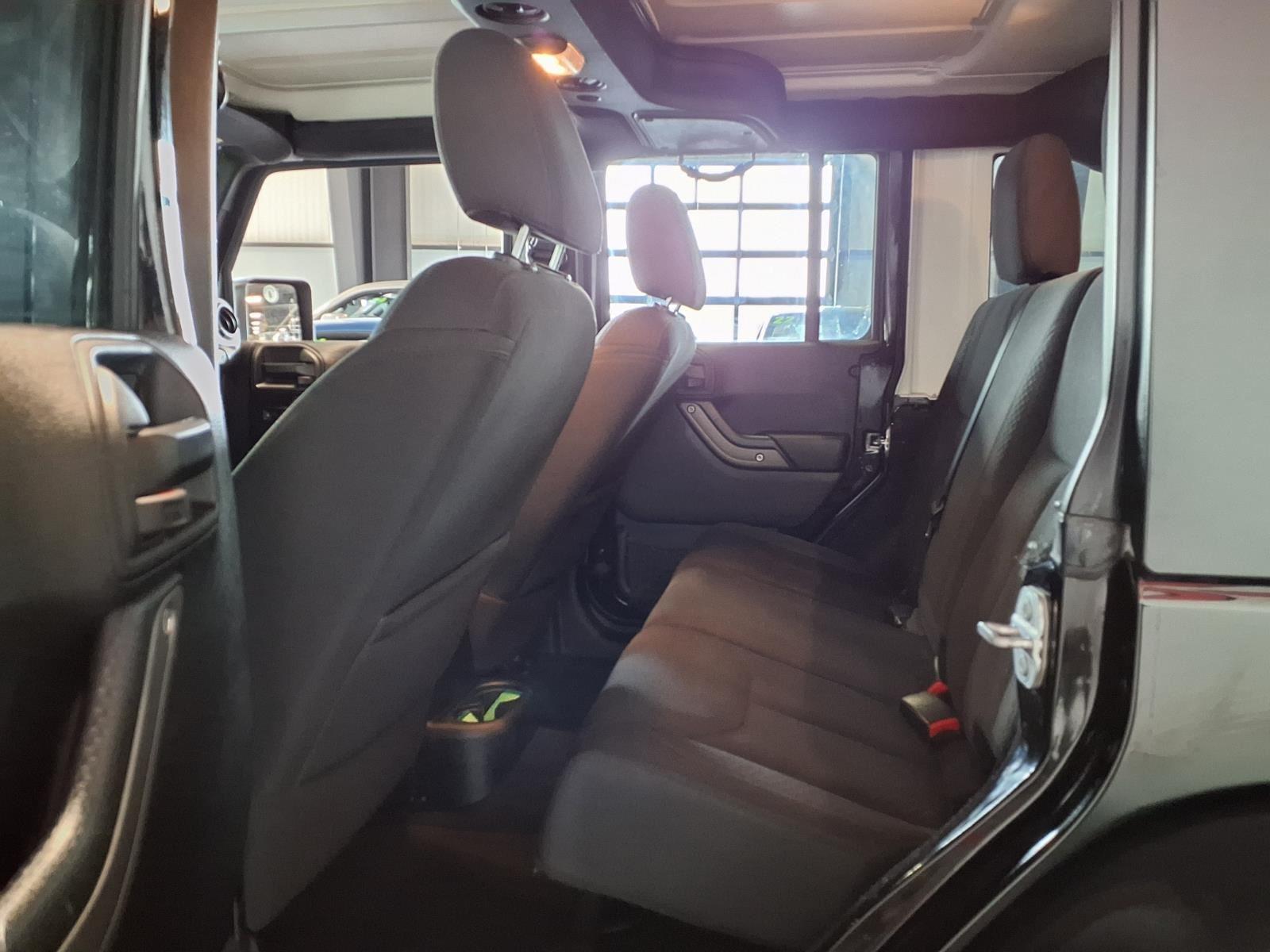 2016 Jeep Wrangler Unlimited Sport - Black Clearcoat exterior view 13