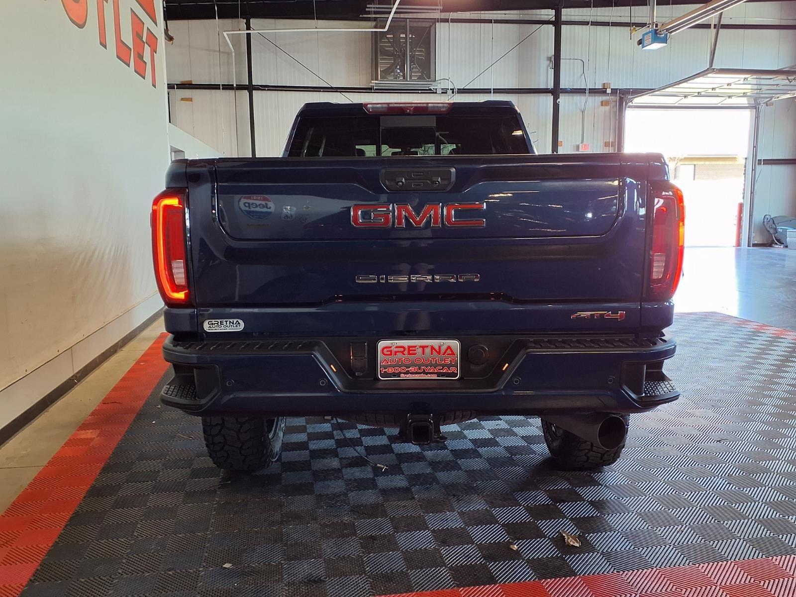 2022 GMC Sierra 2500HD AT4 - Pacific Blue Metallic exterior view 5