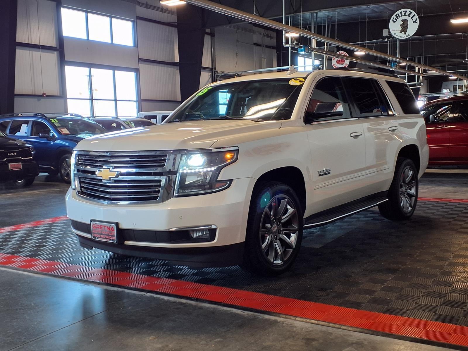 2015 Chevrolet Tahoe LTZ - White Diamond Tricoat exterior view 3