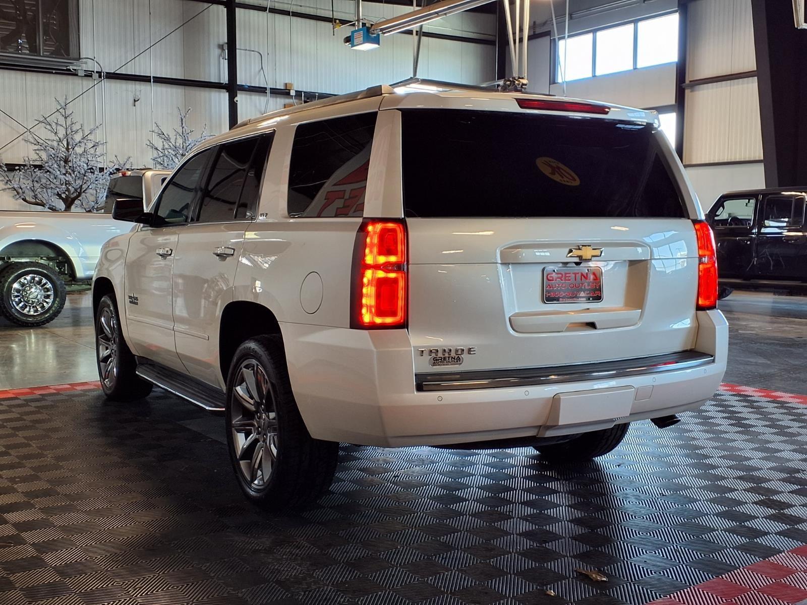 2015 Chevrolet Tahoe LTZ - White Diamond Tricoat exterior view 4